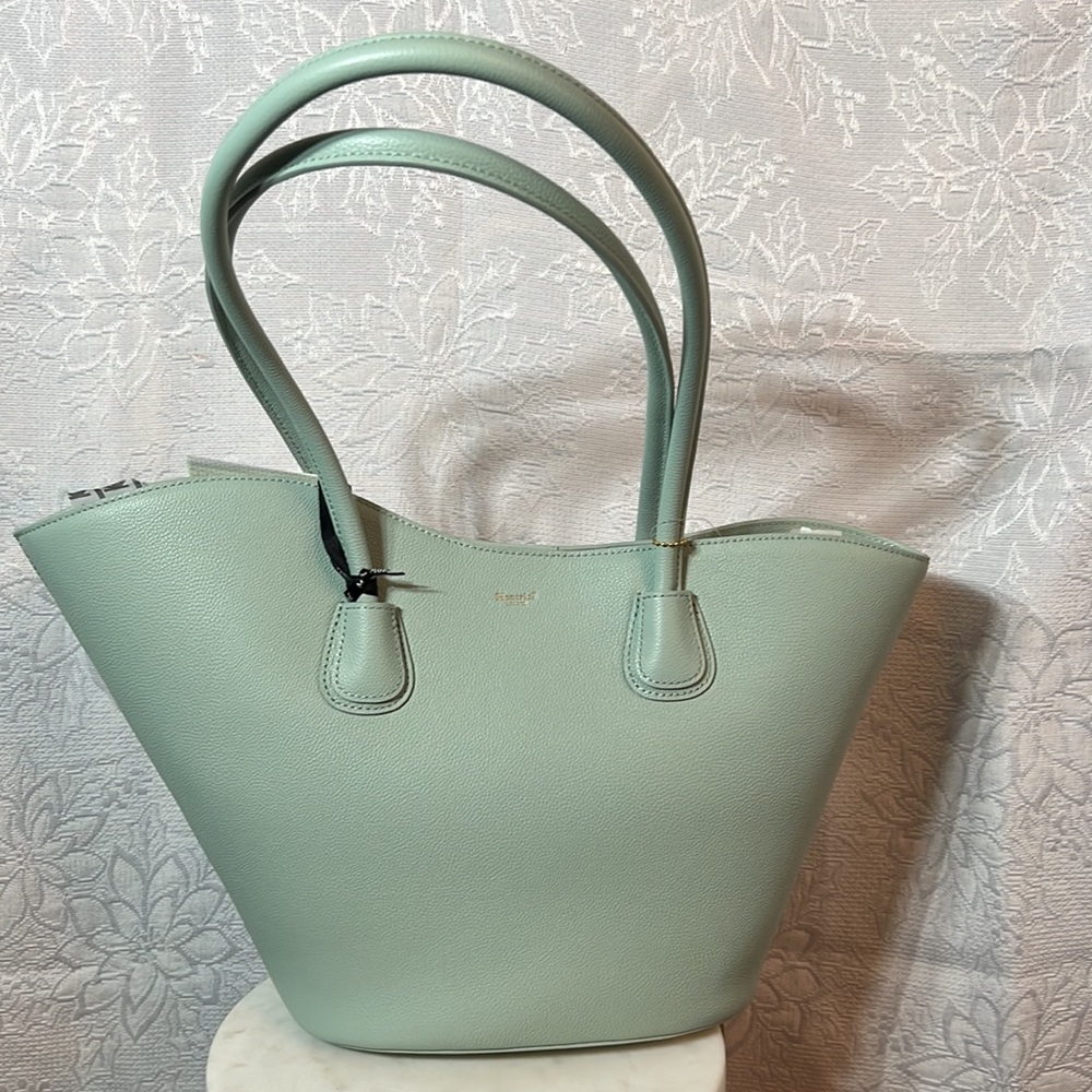 Moncrief London “Annabel” Frosty Green Bag